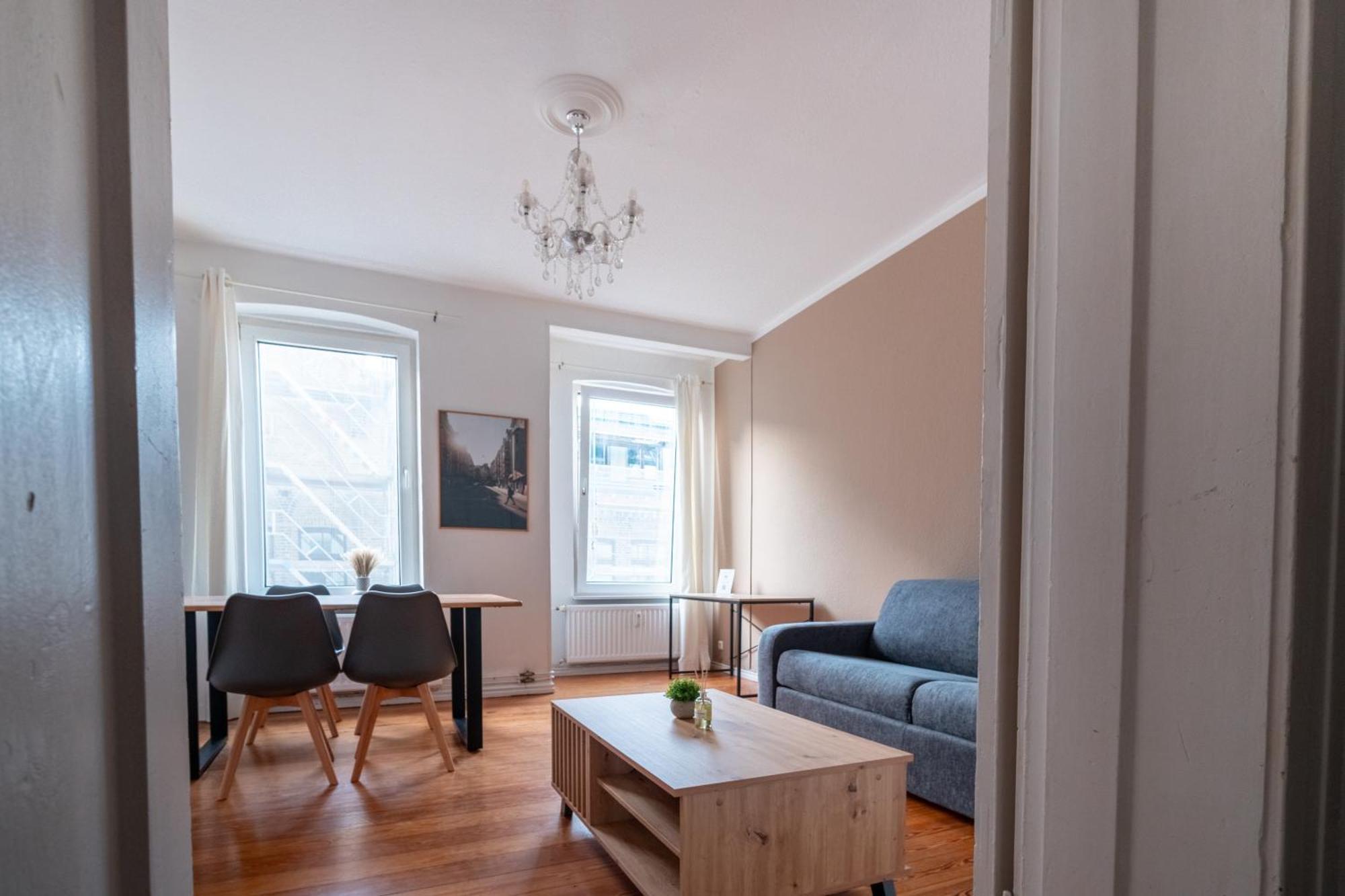 Grosses Apartment Mit 2 Balkonen Zentral Am Nordertor Flensburgo Exterior foto